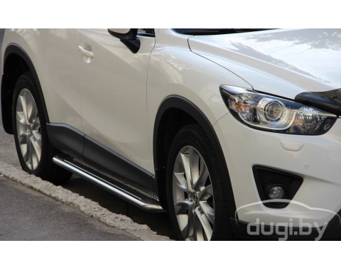Боковые пороги - площадки "Hector" для mazda CX-7. Боковые пороги - площадки "Hector" для mazda CX-7.